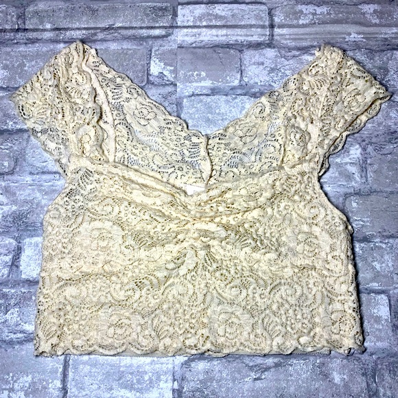 PAPER + TEE: LACE BRALETTE - Picture 2 of 4